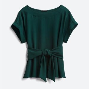 Dark Green West Kei Julianna blouse